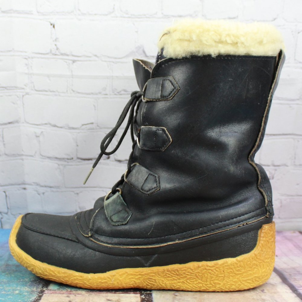 Vintage SOREL Removable Liner Snow Boots Size 8
